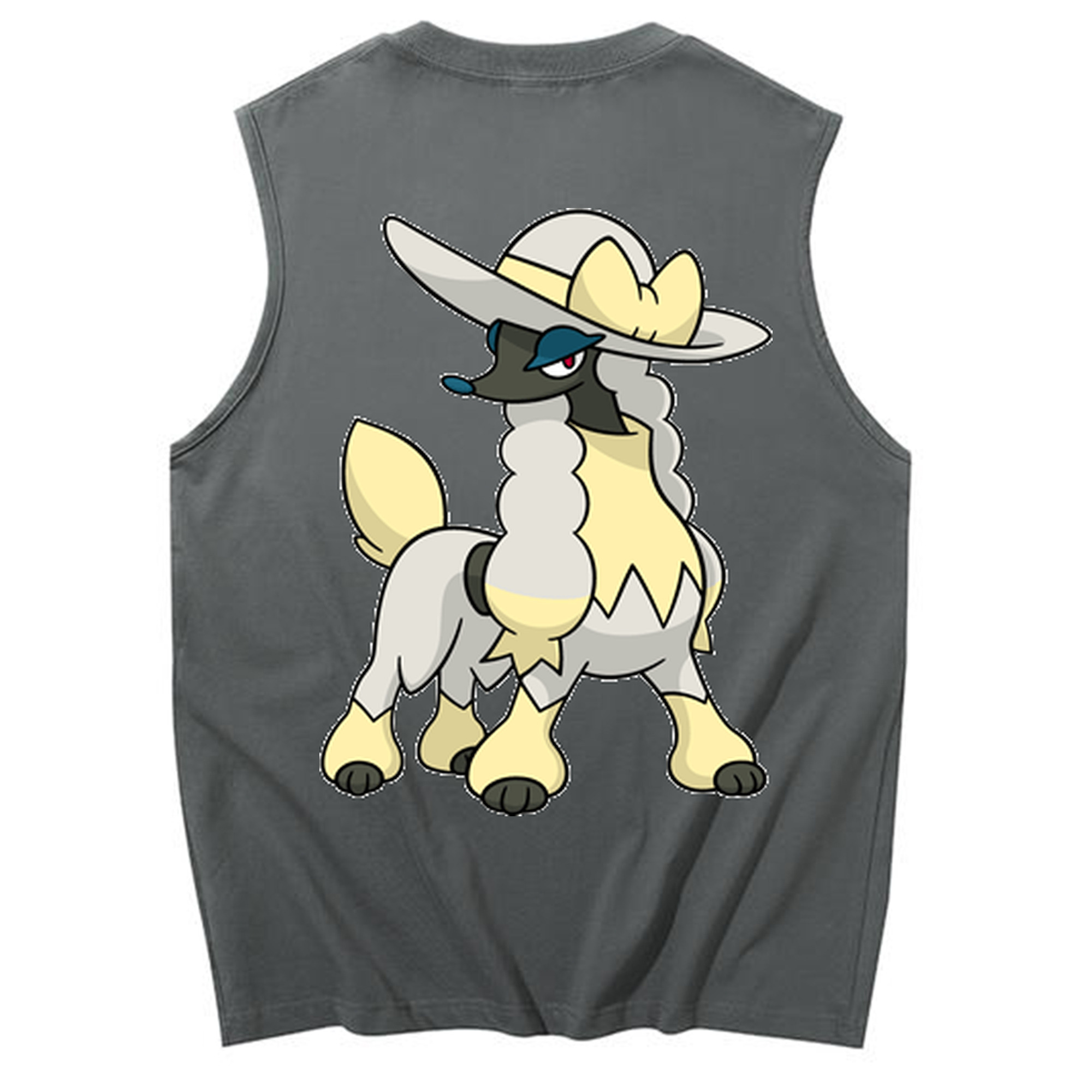 （画像用） ポケットモンスター Pokémon コットン100％タンクトップ（背面プリント）
